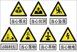 注意类安全警示标识牌