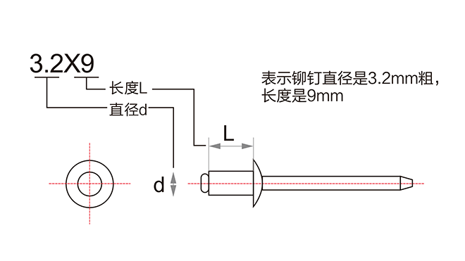 自动铆钉枪规格尺寸图