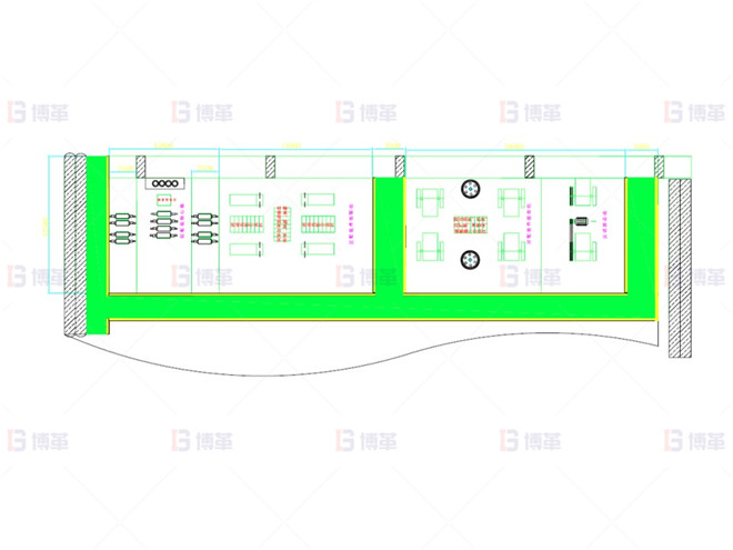 上海知名机械厂精益布局案例 布局方案一