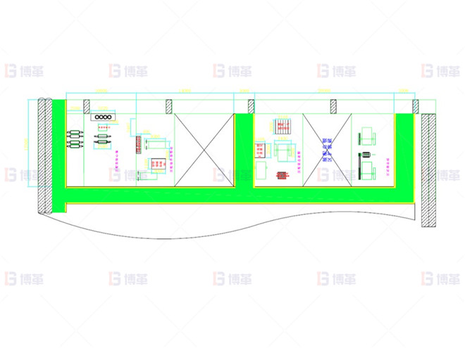 上海知名机械厂精益布局案例 布局方案二