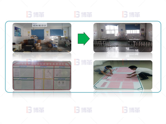 电子行业产能提升改善案例 现场5S及目视化管理